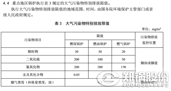 云南燃煤锅炉治理排放标准